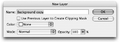 Press Alt (Option on the Mac) to force the display of the New Layer dialog box, which lets you name the new layer.