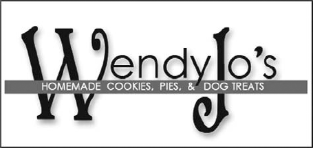 LZW compression favors images with large zones of solid colors, straight, clean lines, and text. This logo for an online bakery Web site (www.wendyjos.com) is a perfect example.