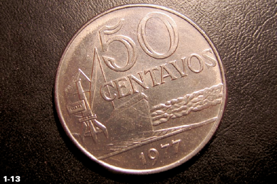 ABOUT THIS PHOTO This Portuguese 50-cent coin was photographed with a digital compact camera in macro mode. 1/60 sec., f/2.8 at ISO 50.