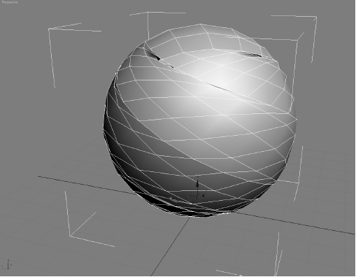 Spherify the box.