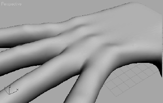 Check the smoothing to make sure the knuckles look good.