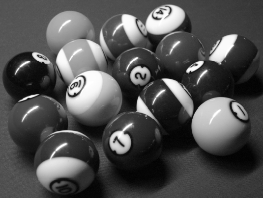 Pool balls