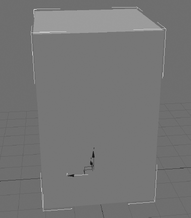 The Twist modifier is now applied to the box. You can still access the original parameters of the box.