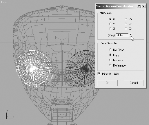 The model after adding detail to the arm, hand, and shoulder