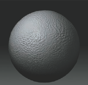 The custom SkinSwatch alpha applied to a sphere with a DragRect stroke