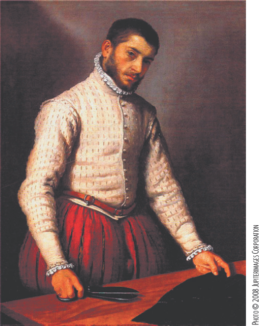 Giovanni Battista Moroni (1520–78). The Tailor. c. 1565. Oil on canvas. National Gallery, London.