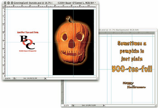 You can use Photoshop to create cards, posters, and brochures.