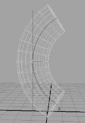 The cylinder is bending properly now that it has the right number of divisions.