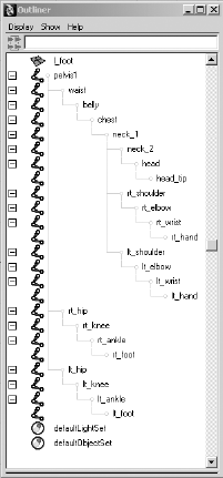 Use a consistent naming scheme for the joints to make it easy to keep track of them.