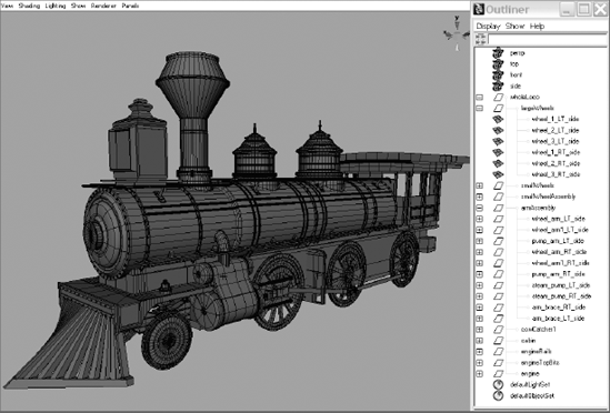 The fancier locomotive model