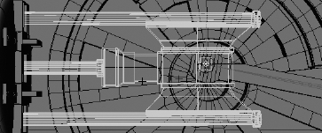 Line up the pivot of the pump arm with the end joint of the wheel arm joint.