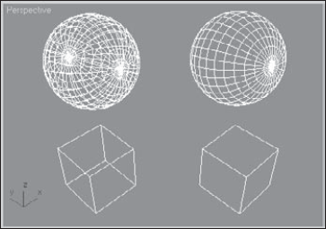 Backface culling simplifies objects by hiding their backsides.