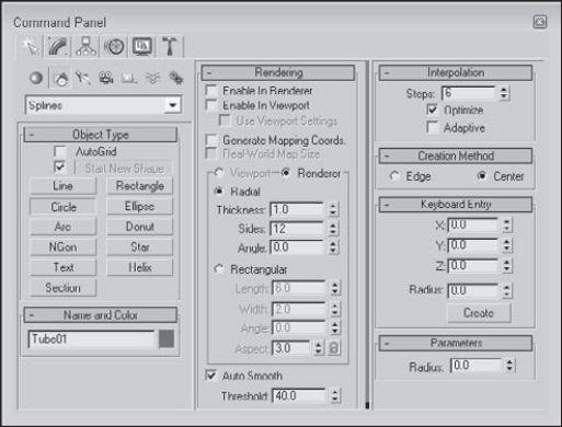 These rollouts are common for most of the shape primitives.