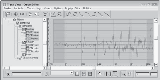The Noise controller lets you randomly alter track values.
