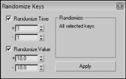 Use the Randomize Keys utility to create random key positions and values.