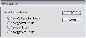 The New Brush dialog box.