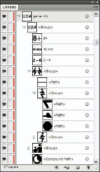 View a layer's contents.