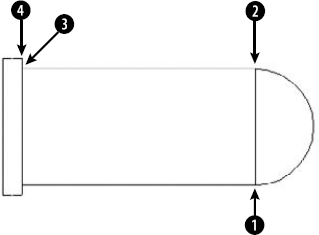 Drawing a steam boiler with an endpoint running object snap.