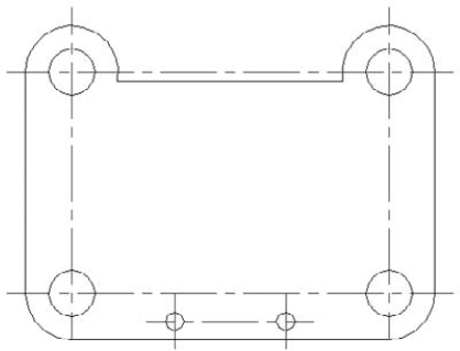 The completed tension arm.