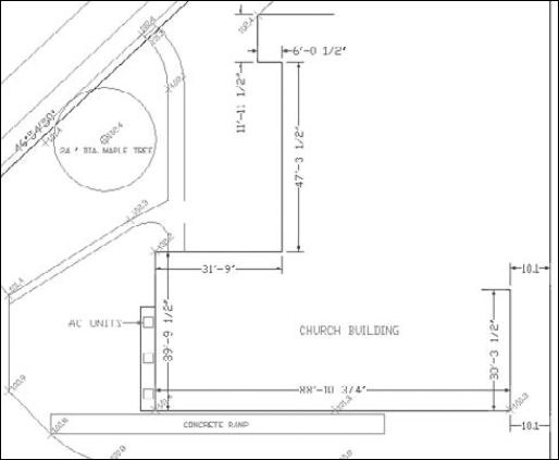 The edited site plan.