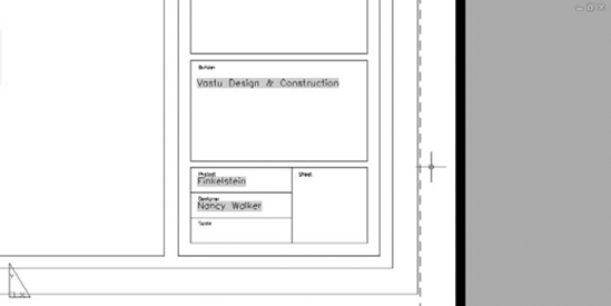 Filling in a titleblock is easier when you use fields.