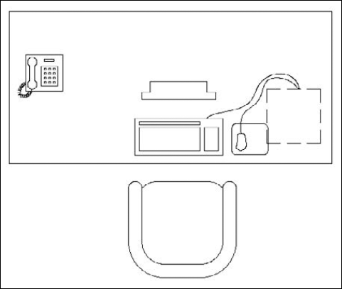 The office furniture is a block that can be more useful if it is dynamic.