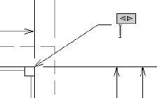 The flashing vertical cursor indicates that AutoCAD is waiting for text input