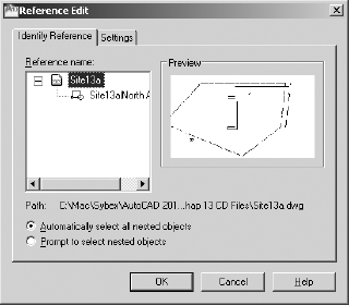 The Reference Edit dialog box