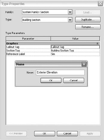 Making a new section type for a building section.