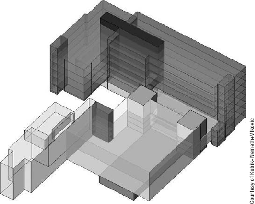 The different masses can be sliced using a different level selection.