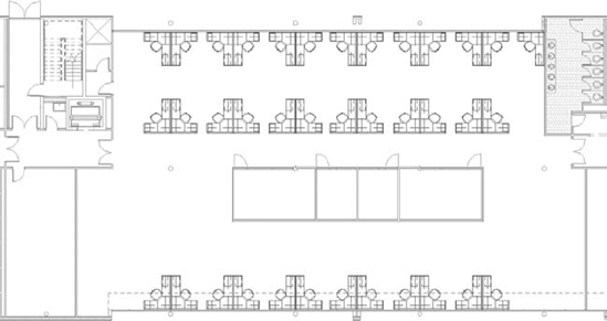 Add cubicles to Option 2.