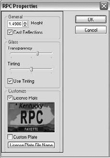 Render Appearance library for RPC content.