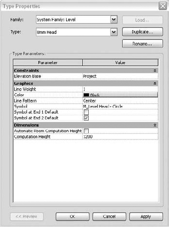 Computation Height is a type property of the Level family.