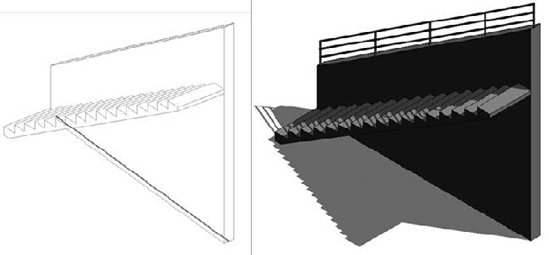 Real World Scenario: Adding a Rail onto a Wall