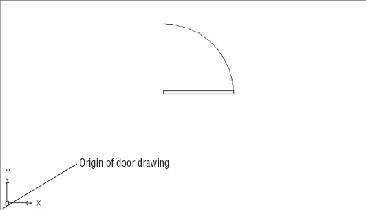 By default, a drawing's origin is also its insertion point. You can change a drawing's insertion point by using the Base command.