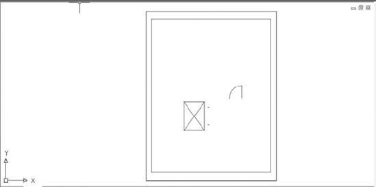 The imported PDF with the WALL layer turned off