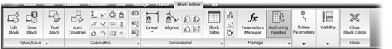 The Block Editor tab