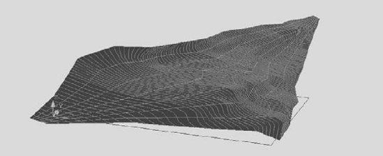 Creating a 3D surface from contour lines