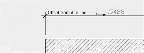 Setting the Location and Orientation of Dimension Text