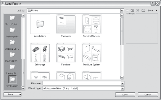 Revit library folder