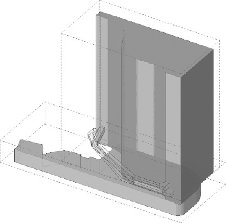 Scope boxes can be seen in 3D