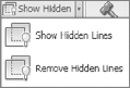 Show Hidden Lines tool