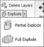 Import and explode options