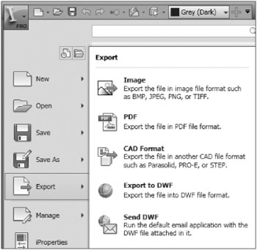 File types available for Save Copy As