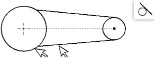 Placing a tangent constraint