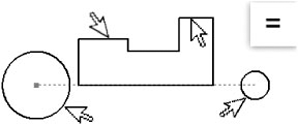 Placing an equal constraint