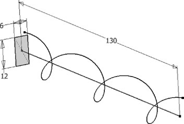 Sweep profile, Path & Guide Rail option