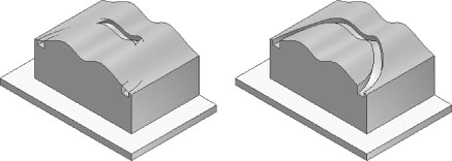 Path vs. Path & Guide Surface