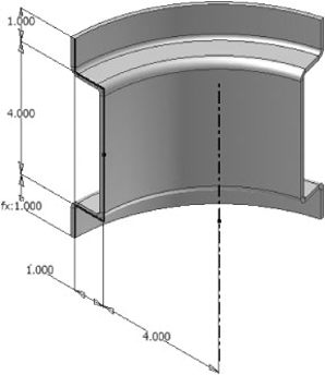 Contour roll base feature