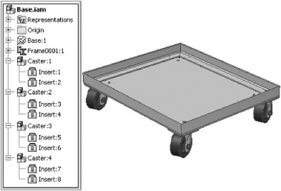 Reduced assembly constraints